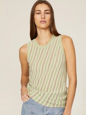 Ana Knit Tank by Saunders x RTR Large
